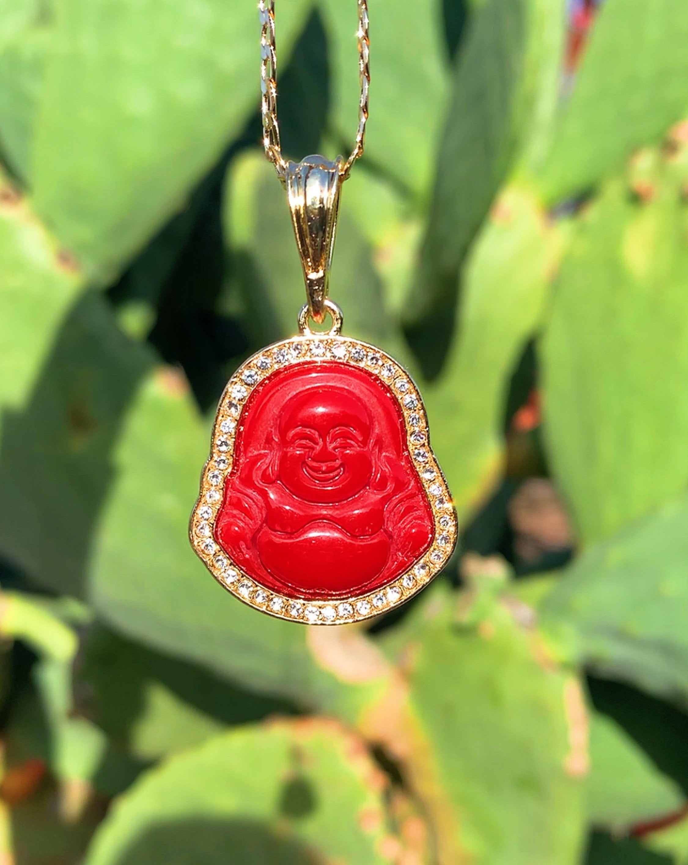 The Fiery Red Buddha